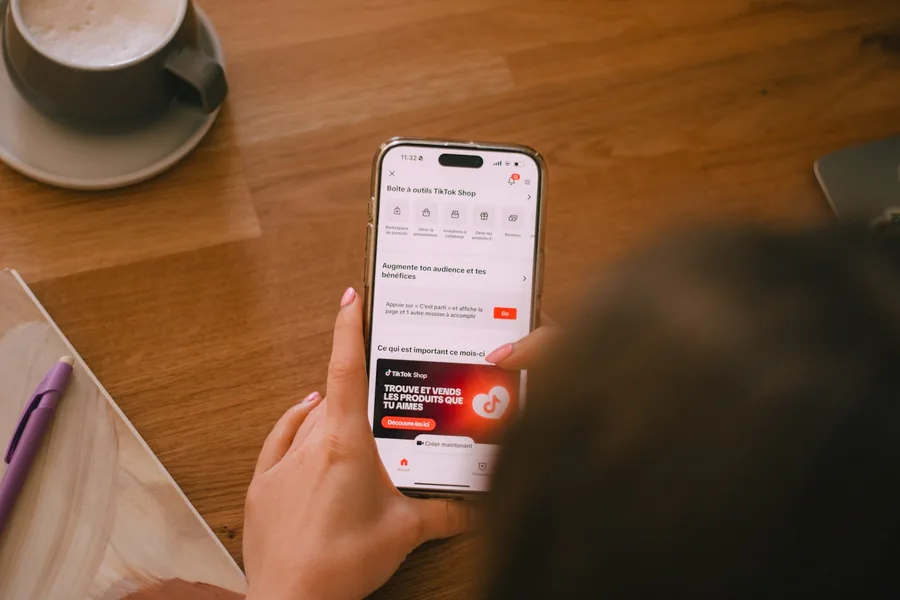 Entering details on a phone screen