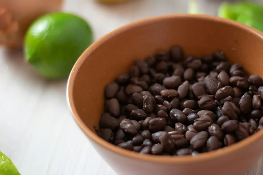 Fermented black beans, the base of black bean sauce