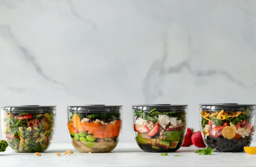 Airtight containers used for storing leftovers